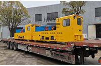 黑龍江超級電容湘潭電機(jī)車發(fā)往礦場